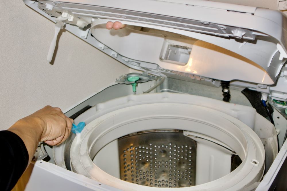 カビごと洗濯機で洗ってない? プロのハウスクリーニングでスッキリ